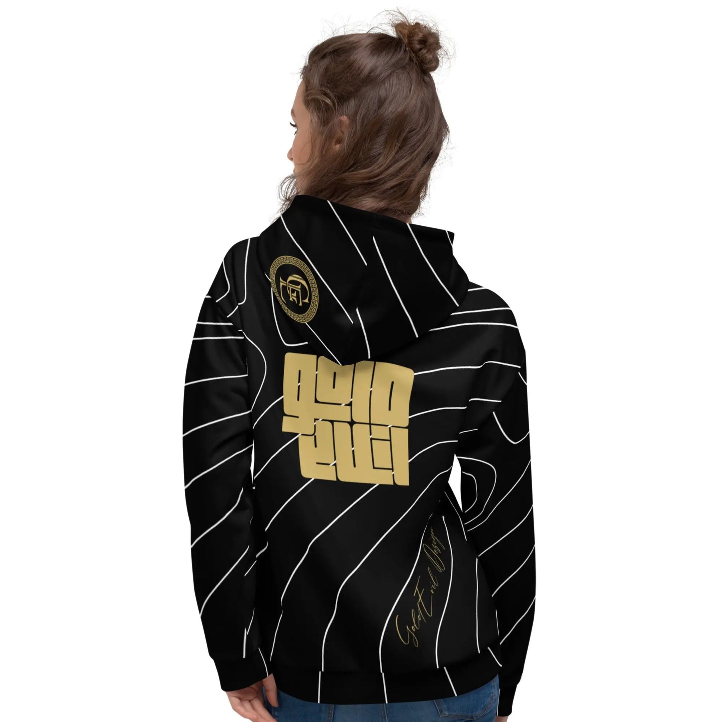 Sweat à capuche femme GoldEvil Aurora Line - GoldEvil