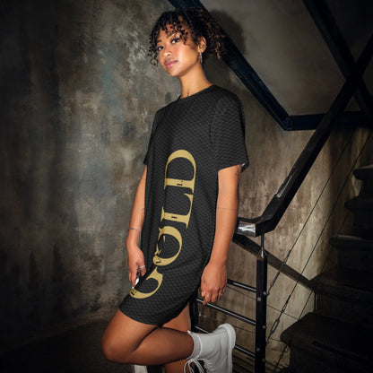 Robe T-shirt GoldEvil Relax Style Ghost Carbone - GoldEvil