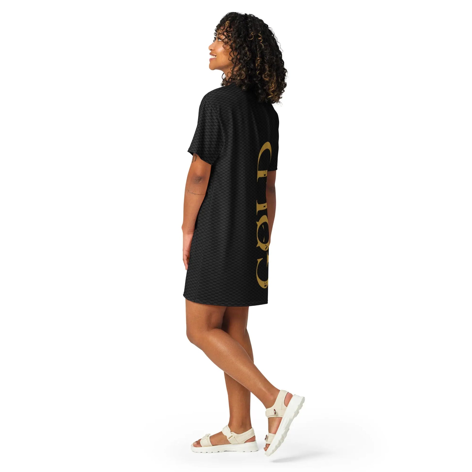 Robe T-shirt GoldEvil Relax Style Ghost Carbone - GoldEvil
