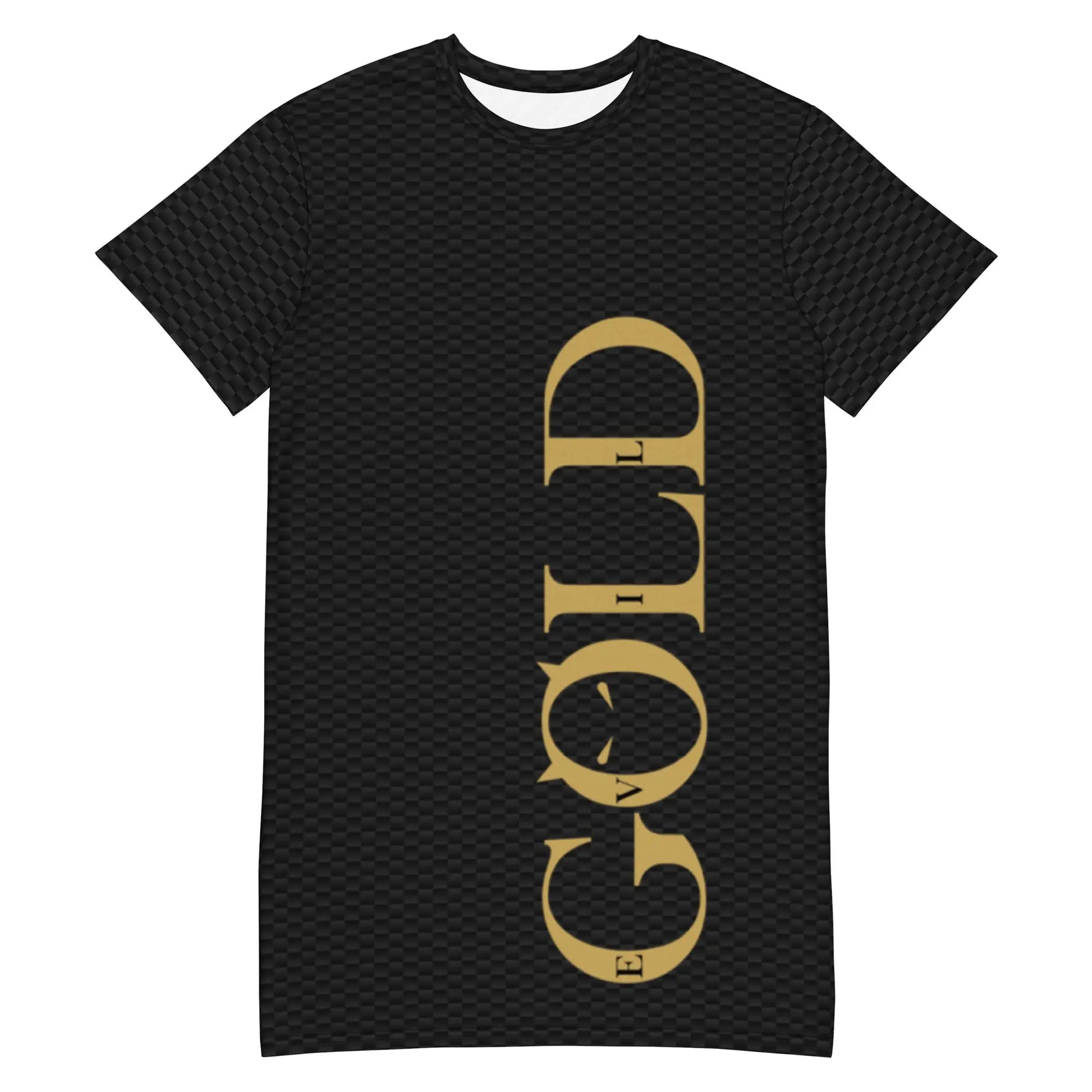 Robe T-shirt GoldEvil Relax Style Ghost Carbone - GoldEvil