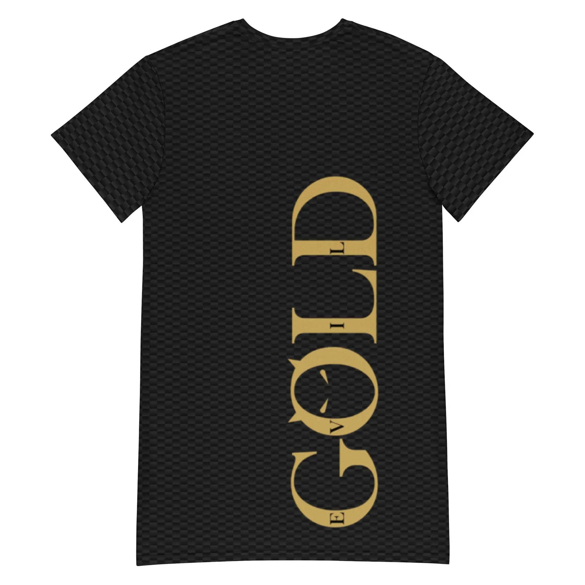 Robe T-shirt GoldEvil Relax Style Ghost Carbone - GoldEvil