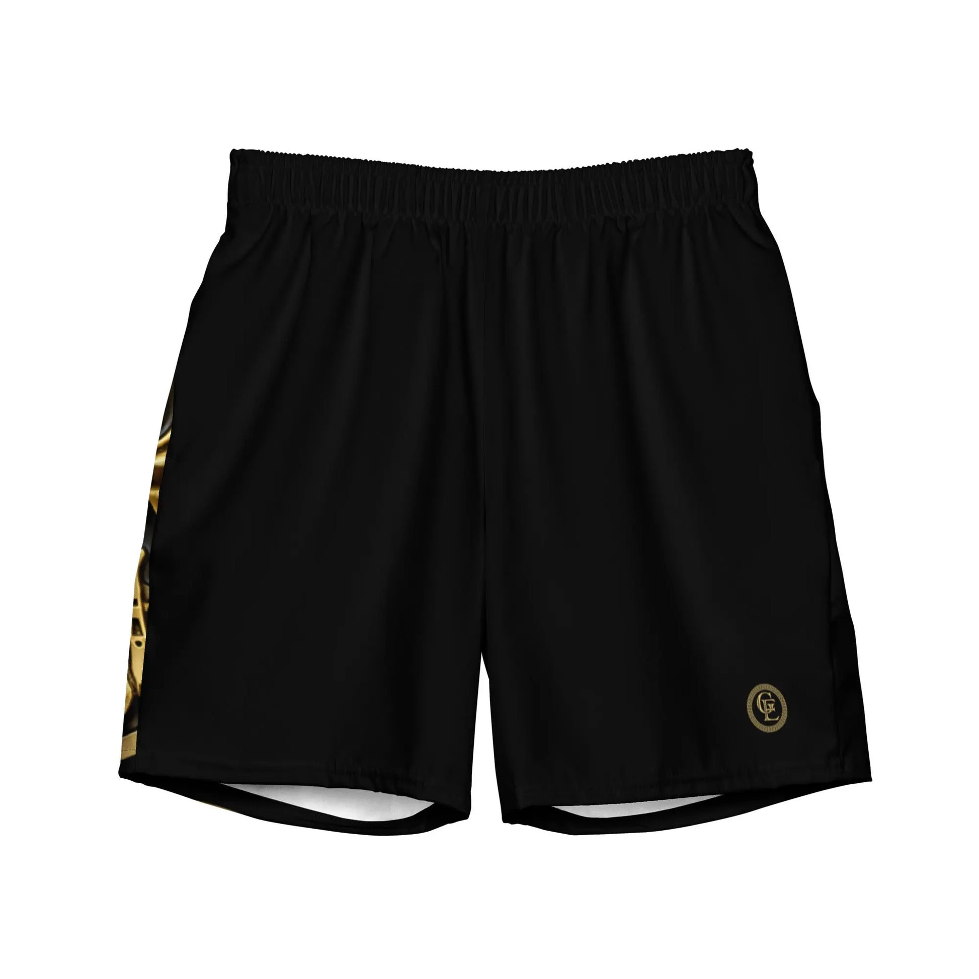 Short de bain GoldEvil SunBurst Skull - GoldEvil