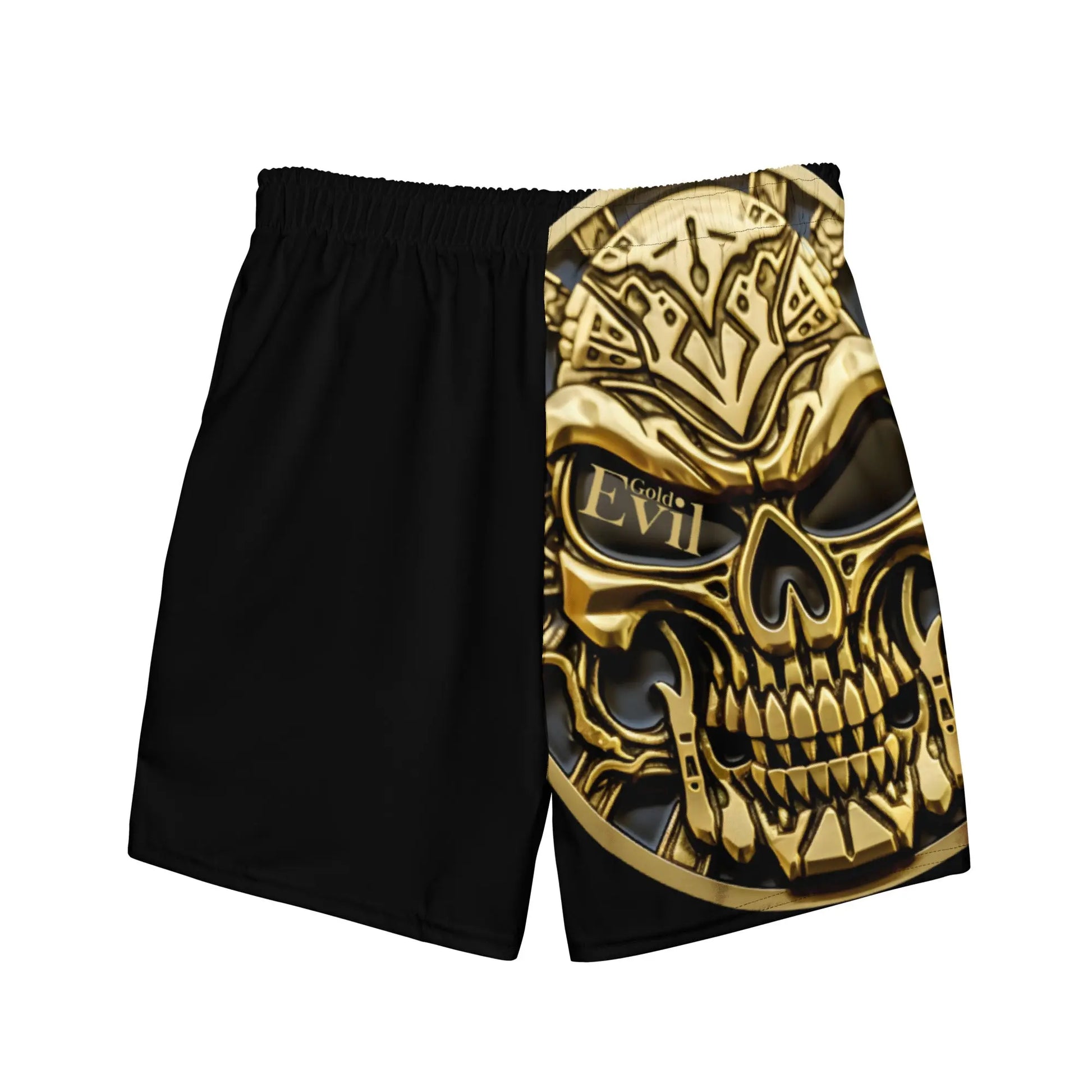 Short de bain GoldEvil SunBurst Skull - GoldEvil