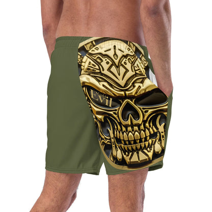 Short de bain GoldEvil SunBurst Skull K - GoldEvil