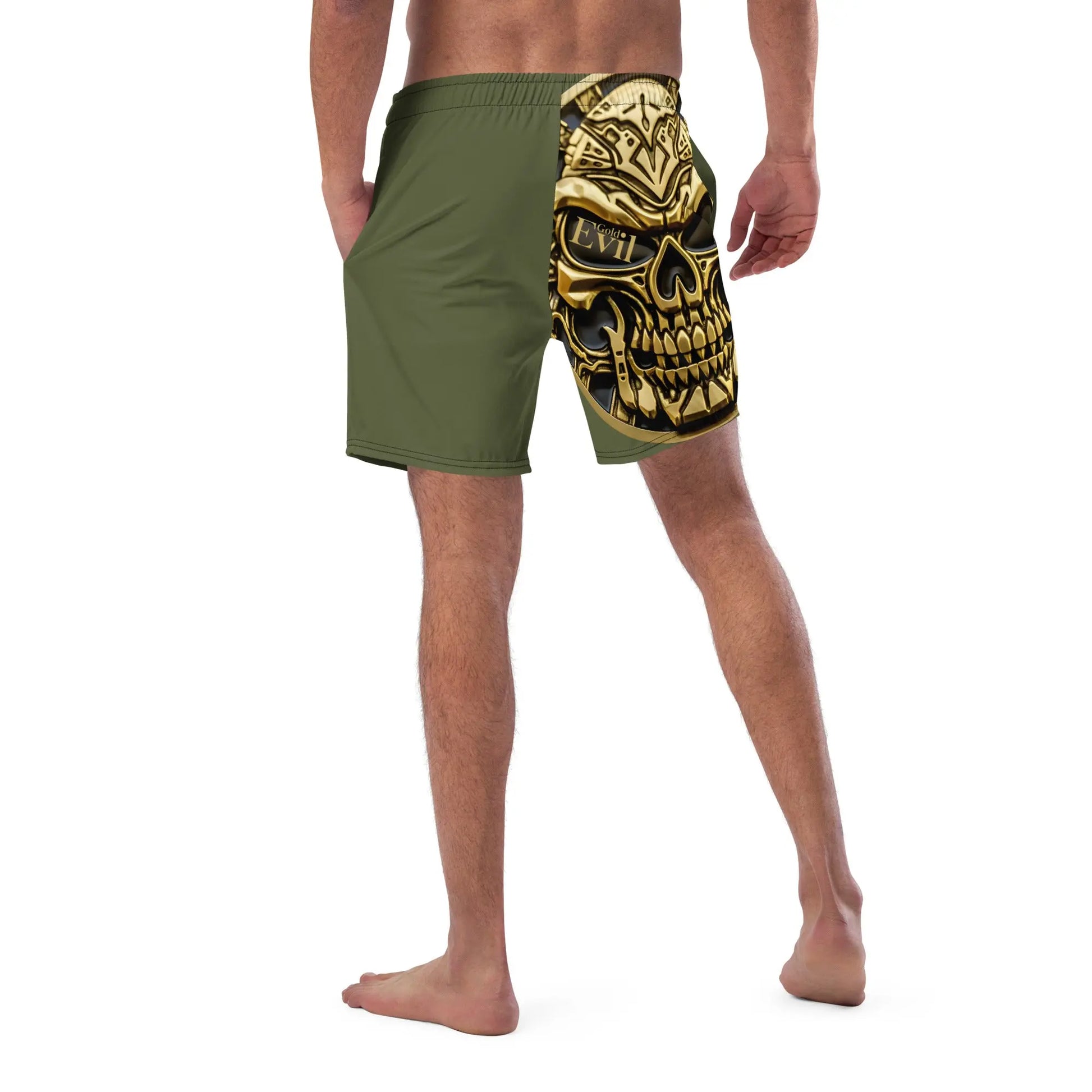 Short de bain GoldEvil SunBurst Skull K - GoldEvil