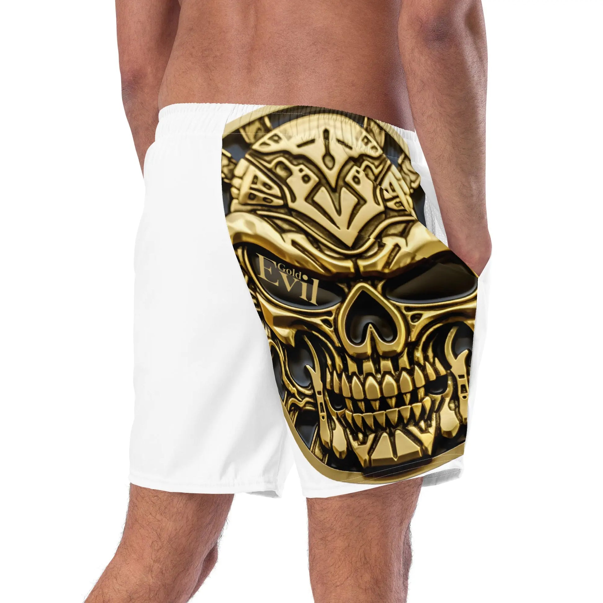 Short de bain GoldEvil SunBurst Skull W - GoldEvil
