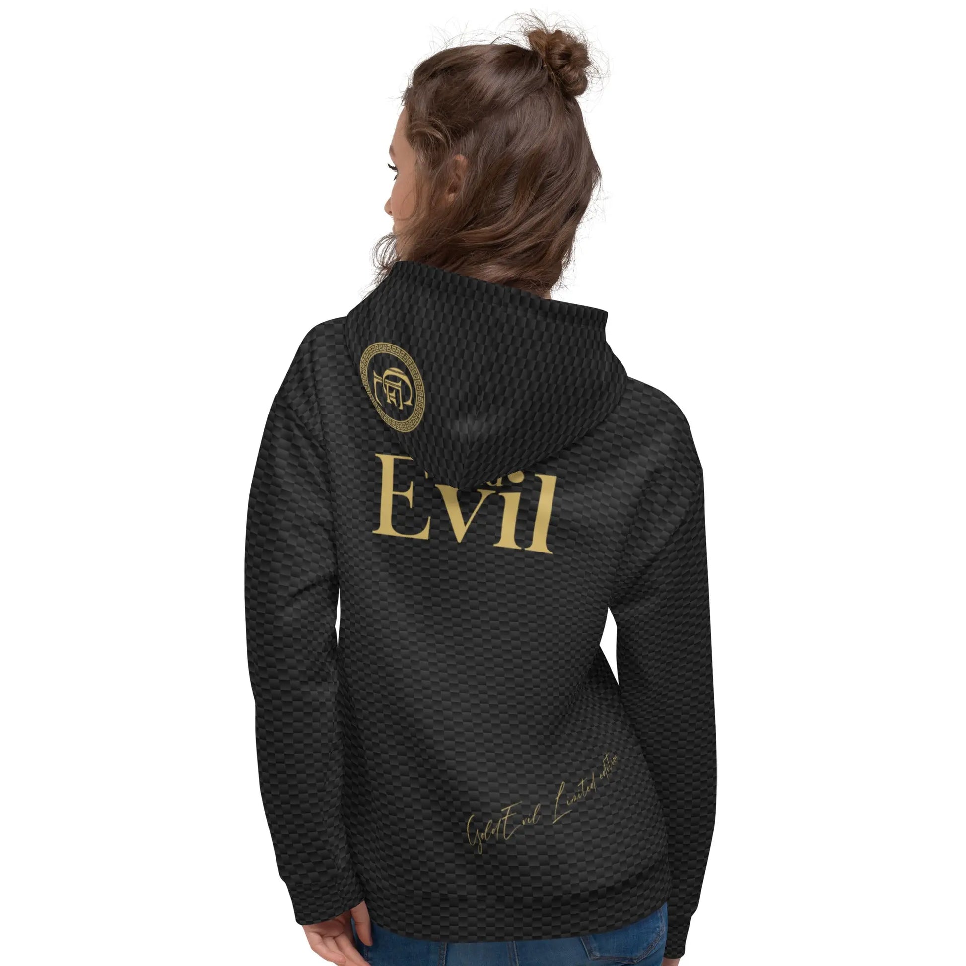 Sweat à capuche femme GoldEvil Aurora First Carbone - GoldEvil