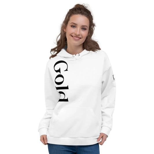 Sweat à capuche femme GoldEvil Aurora One BW - GoldEvil
