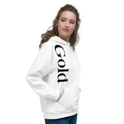 Sweat à capuche femme GoldEvil Aurora One BW - GoldEvil