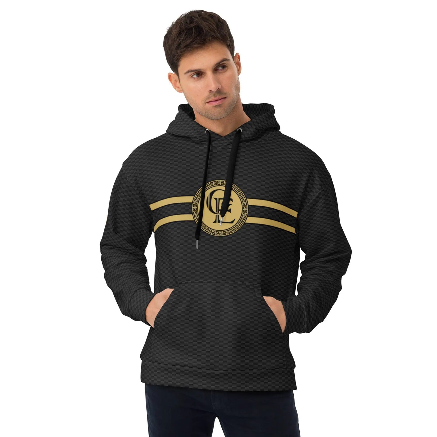 Sweat à capuche homme GoldEvil Aurora First Carbone - GoldEvil