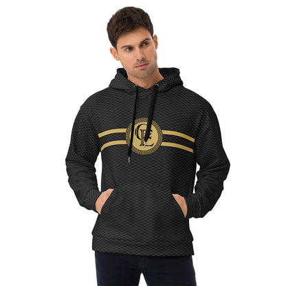 Sweat à capuche homme GoldEvil Aurora First Carbone - GoldEvil