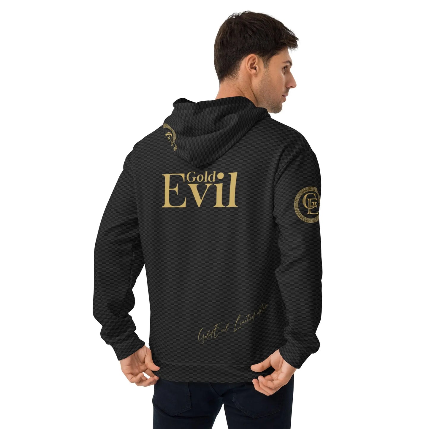 Sweat à capuche homme GoldEvil Aurora First Carbone - GoldEvil
