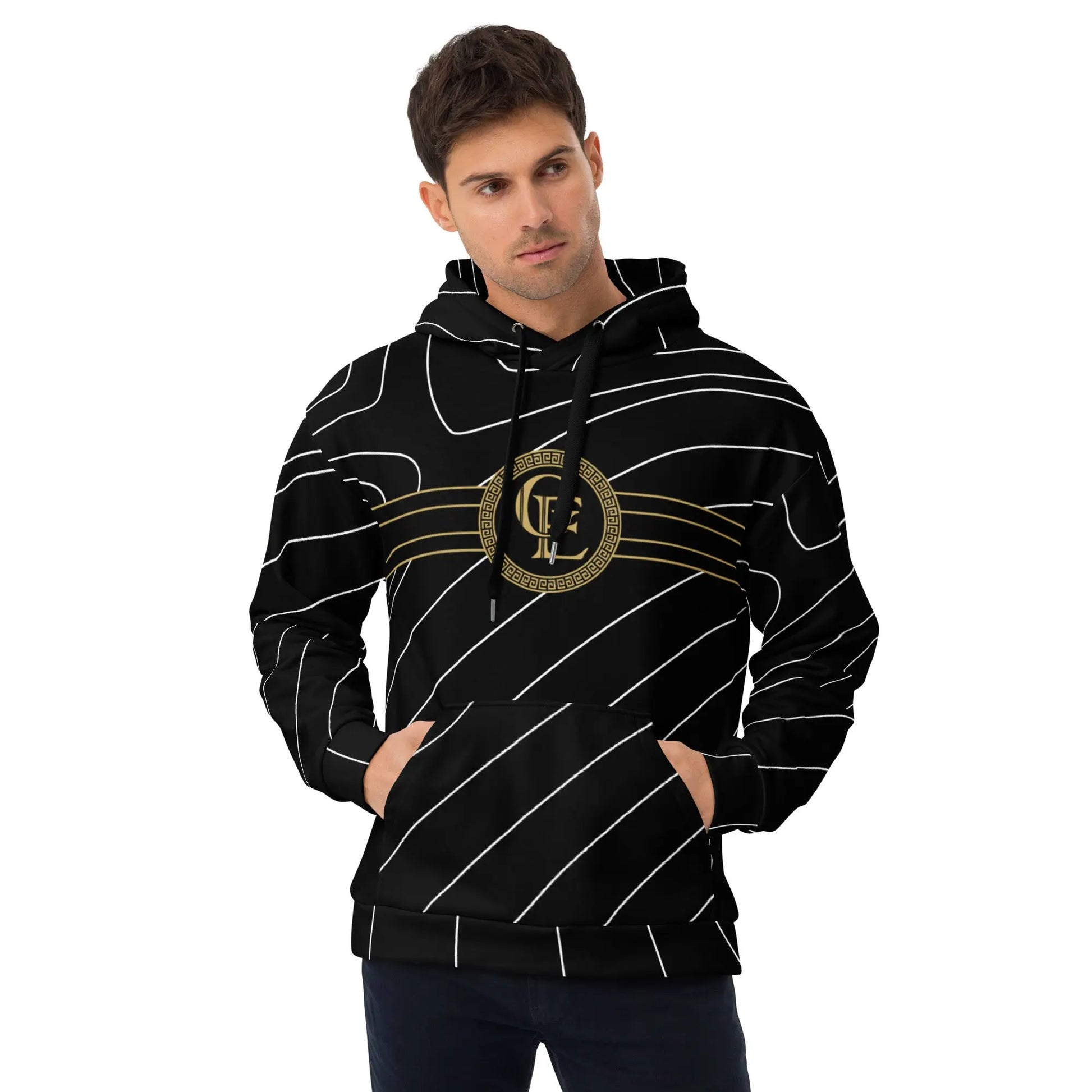 Sweat à capuche homme GoldEvil Aurora Line - GoldEvil