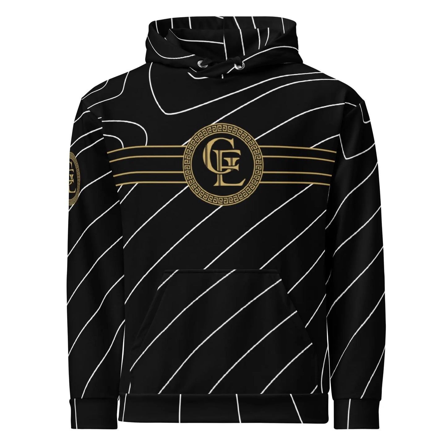 Sweat à capuche homme GoldEvil Aurora Line - GoldEvil