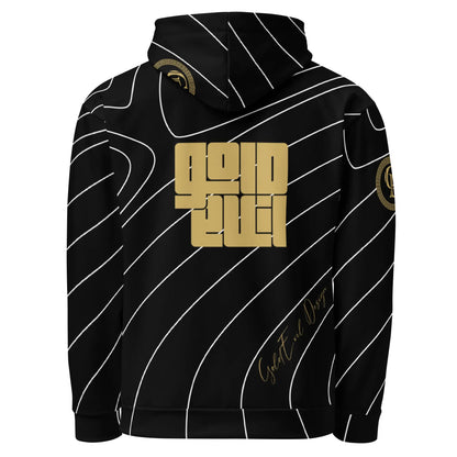 Sweat à capuche homme GoldEvil Aurora Line - GoldEvil